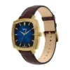 Nick Jonas x Fossil Machine Luxe Blue Vignette trevisare brun krokodilläderklocka Nick Jonas x Fossil Machine Luxe Blue Vignette trevisare brun krokodilläderklocka