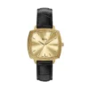 Nick Jonas x Fossil Machine Luxe trevisare svart krokodilläderklocka Nick Jonas x Fossil Machine Luxe trevisare svart krokodilläderklocka