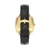 Nick Jonas x Fossil Machine Luxe trevisare svart krokodilläderklocka Nick Jonas x Fossil Machine Luxe trevisare svart krokodilläderklocka