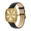 Nick Jonas x Fossil Machine Luxe trevisare svart krokodilläderklocka Nick Jonas x Fossil Machine Luxe trevisare svart krokodilläderklocka