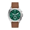 Privateer Chronograph brun läderklocka Privateer Chronograph brun läderklocka