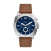 Privateer Chronograph brun läderklocka Privateer Chronograph brun läderklocka