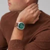 Privateer Chronograph brun läderklocka Privateer Chronograph brun läderklocka
