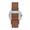 Privateer Chronograph brun läderklocka Privateer Chronograph brun läderklocka