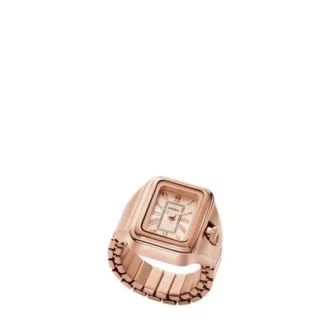 Raquel Watch Ring Tvåvisare Roséguldfärgat rostfritt stål Raquel Watch Ring Tvåvisare Roséguldfärgat rostfritt stål