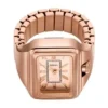 Raquel Watch Ring Tvåvisare Roséguldfärgat rostfritt stål Raquel Watch Ring Tvåvisare Roséguldfärgat rostfritt stål
