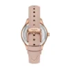 Rye multifunktionell rosa läderklocka Rye multifunktionell rosa läderklocka