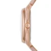 Rye multifunktionell rosa läderklocka Rye multifunktionell rosa läderklocka