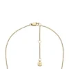 Sadie guldfärgat ID-halsband i rostfritt stål Sadie guldfärgat ID-halsband i rostfritt stål