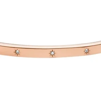 Sadie Shine Bright armband i roséguldfärgat rostfritt stål