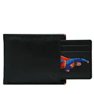 Superman x Fossil Derrick Sliding 2-i-1-plånbok