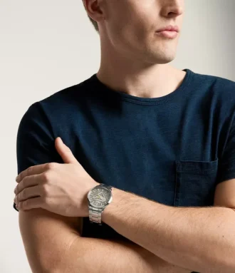 Superman x Fossil Limited-Edition S-Shield klockset