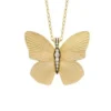 Sutton Butterfly Collection Halsband med hänge i guldfärgat rostfritt stål Sutton Butterfly Collection Halsband med hänge i guldfärgat rostfritt stål