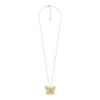 Sutton Butterfly Collection Halsband med hänge i guldfärgat rostfritt stål Sutton Butterfly Collection Halsband med hänge i guldfärgat rostfritt stål
