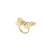 Sutton Butterfly-kollektionen Guldtonad rostfri mittring Sutton Butterfly-kollektionen Guldtonad rostfri mittring