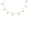 Sutton Evil Eye-halsband i mässing Sutton Evil Eye-halsband i mässing
