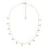 Sutton Evil Eye-halsband i mässing Sutton Evil Eye-halsband i mässing