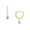 Sutton Evil Eye mässingsörhängen Sutton Evil Eye mässingsörhängen