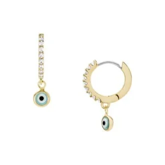 Sutton Evil Eye mässingsörhängen