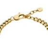 Sutton guldfärgat armband i rostfritt stål med hjärta Sutton guldfärgat armband i rostfritt stål med hjärta
