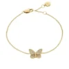 Sutton Pavé Butterfly guldfärgat armband i rostfritt stål Sutton Pavé Butterfly guldfärgat armband i rostfritt stål