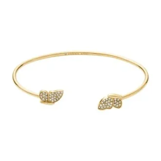 Sutton Pavé Butterfly guldfärgat armband i rostfritt stål Sutton Pavé Butterfly guldfärgat armband i rostfritt stål