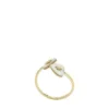 Sutton Radiant Love guldfärgad rostfri ring i pärlemor med hjärtformad toi et moi-design Sutton Radiant Love guldfärgad rostfri ring i pärlemor med hjärtformad toi et moi-design