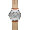 Townsman 48 mm automatisk ljusbrun läderklocka Townsman 48 mm automatisk ljusbrun läderklocka