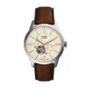 Townsman automatisk brun läderklocka Townsman automatisk brun läderklocka
