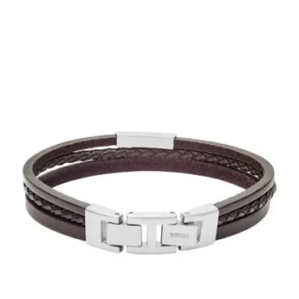 Townsman Brunt flertrådigt läderarmband Townsman Brunt flertrådigt läderarmband