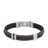 Townsman Leather Essentials Armband i brunt läder