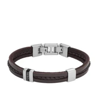 Townsman Leather Essentials Armband i brunt läder Townsman Leather Essentials Armband i brunt läder