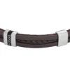 Townsman Leather Essentials Armband i brunt läder