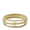 Val Vintage Heritage guldtonad rostfri Prestack-ring Val Vintage Heritage guldtonad rostfri Prestack-ring