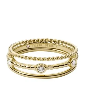 Val Vintage Heritage guldtonad rostfri Prestack-ring Val Vintage Heritage guldtonad rostfri Prestack-ring