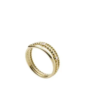 Val Vintage Heritage guldtonad rostfri Prestack-ring Val Vintage Heritage guldtonad rostfri Prestack-ring
