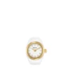 Watch Ring Tvåvisare Guldfärgat rostfritt stål Watch Ring Tvåvisare Guldfärgat rostfritt stål