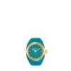 Watch Ring Tvåvisare Guldfärgat rostfritt stål Watch Ring Tvåvisare Guldfärgat rostfritt stål